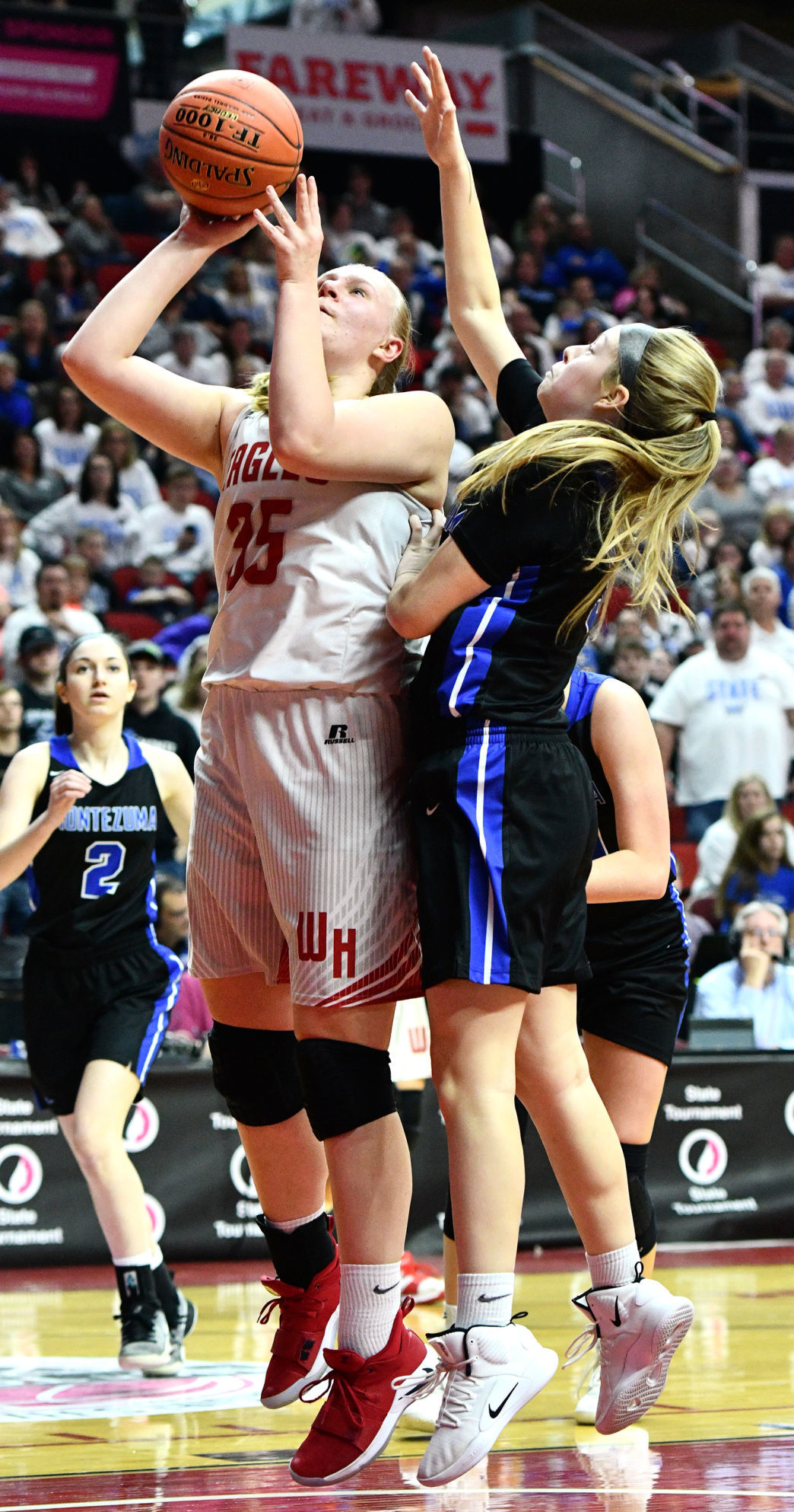 West Hancock vs Montezuma girls state basketball